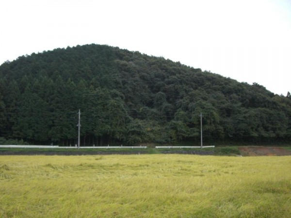 山の夕暮れ